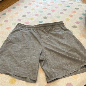 Men's Gray Athletic Shorts